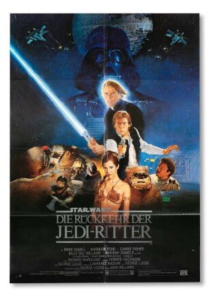 Filmplakat: "Star Wars - Die Rückkehr der Jedi-Ritter"