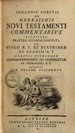 De Hebraismis novi testamenti commentarius