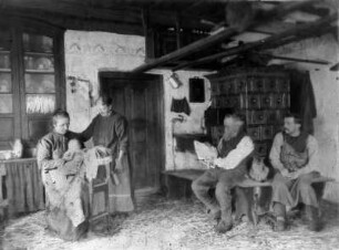 Bauernstube beim Friedensrichter : Wahner-Gust (Friedrich August Beyer), Friedensrichter in Steinbach