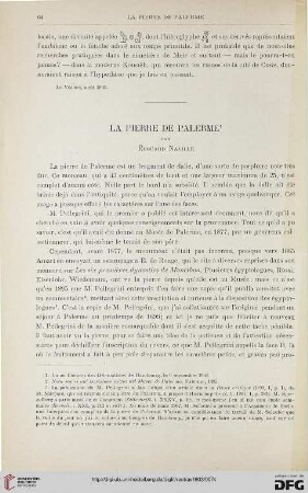 25: La pierre de Palerme