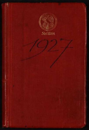 Pelikan Merkbuch 1927