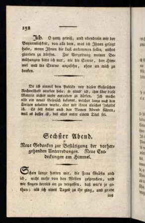 152-162, Schon lange hatten wir, die Frau Graefin und ich, ...