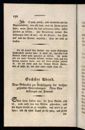 152-162, Schon lange hatten wir, die Frau Graefin und ich, ...