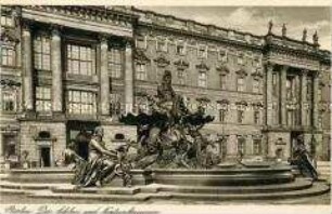 Das Berliner Schloss und Neptunbrunnen