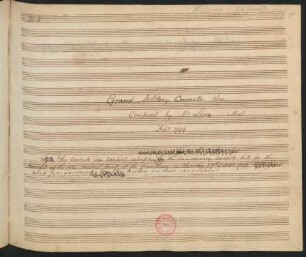 Konzerte; ob, orch; C-Dur