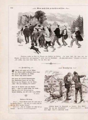 "Man muß sich zu helfen wissen" "Unmöglich"