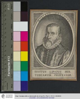 Iustus Lipsius Historiarum Professor