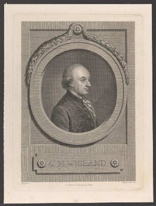 Porträt Christoph Martin Wieland (1733-1813)