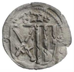 Fundmünze, Pfennig (einseitig), ab 1497