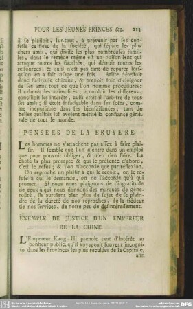 Pensées De La Bruyère