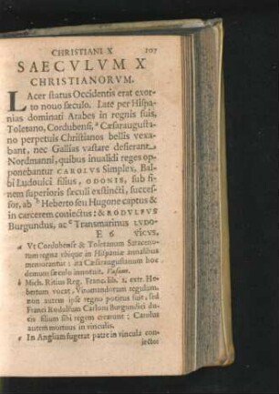 Saeculum X Christianorum.