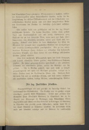 Die sog. Baltischen Fluthen