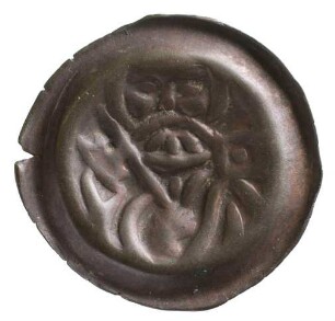 Münze, Matthiaspfennig, 16.Jh.