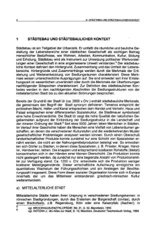 1 Städtebau und städtebaulicher Kontext