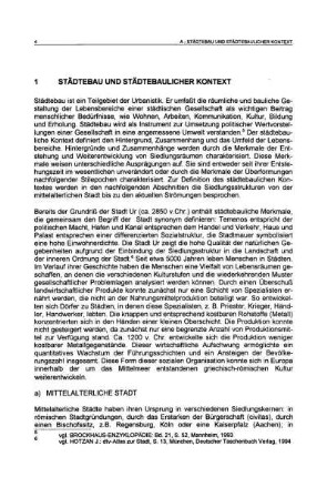 1 Städtebau und städtebaulicher Kontext