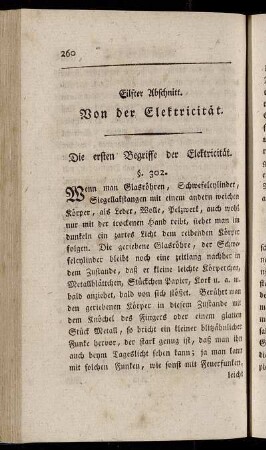 Eilfter Abschnitt. Von der Elektricität