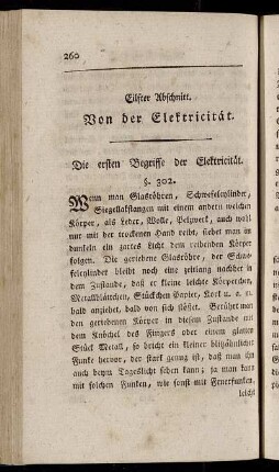 Eilfter Abschnitt. Von der Elektricität