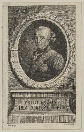 Bildnis des Fridericus II. von Preussen