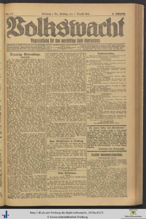Nr. 177-202 (August 1919)