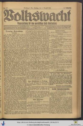 Nr. 177-202 (August 1919)