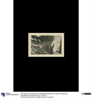 Festschrift des Kunstgewerbe-Museums zu Berlin: Aktsaal der Kunstgewerbe-Schule