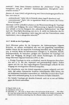 1.6.7 Kritik an den Typologien