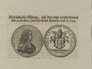 Bildnis des Justus Christoph Böhmer