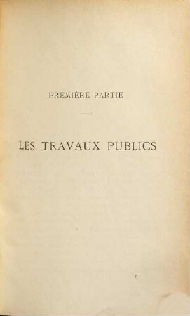 Les travaux publics et les mines : dans les traditions et les superstitions de tous les pays