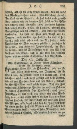 Die 53. Historia. Wie Eulenspiegel zu Berlin einem Kürschner Wölfe für Wolfpelze macht