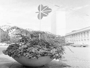 Werbung für die Bundesgartenschau 1967.