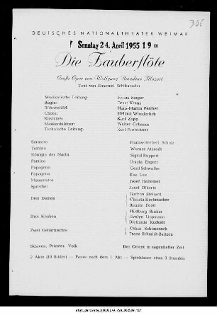 Die Zauberflöte