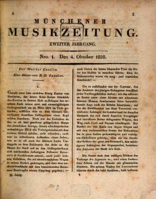 Münchener Musikzeitung. 2, 2. 1828/29