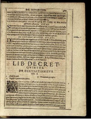 Lib. Decret. Quintus. De Accusationibus