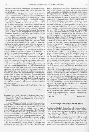 756-757 [Rezension] Encyclopedia of the early church