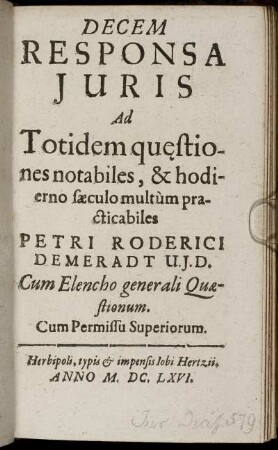 Quæstio Prima [ - ] Quæstio Tertia.