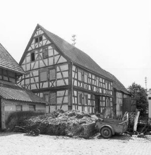 Fachwerkwohnhaus; Büdingen, Wehrtbornstraße 41, Wehrtbornstraße 41A
