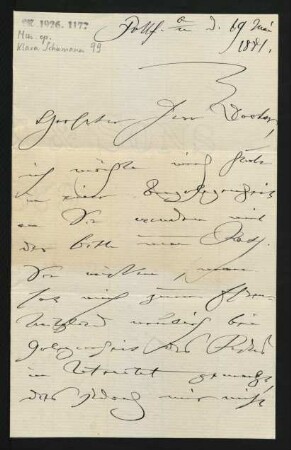 Brief an Wilhelm Engelmann : 19.05.1881