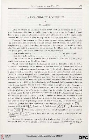 5: La pyramide du roi Pepi Ier, [1]