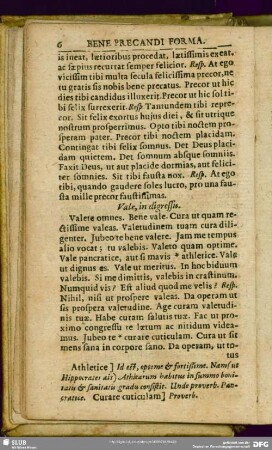 Vale, in digressu