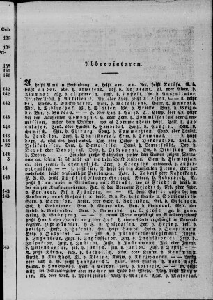 Abbreviaturen