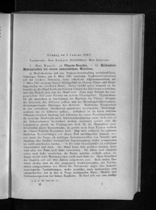 Sitzung am 4. Januar 1916.