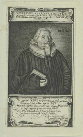 Bildnis des Sigismundus Faber