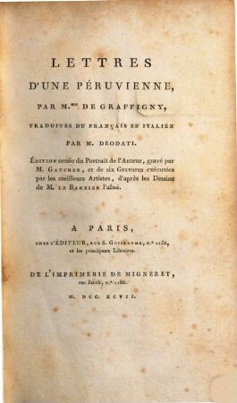 Lettres d'une Peruvienne