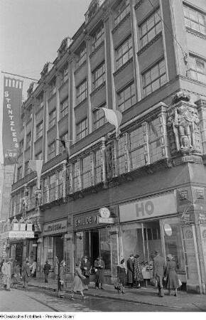 Außenansicht des Messehauses Stentzlers Hof