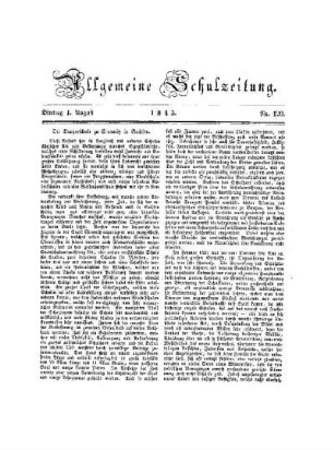 Die Bürgerschule zu Chemniz in Sachsen