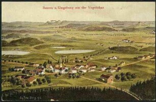 Beuren u. Umgebung aus der Vogelschau