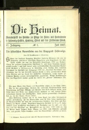 Seitdem der berühmte Runologe [...]