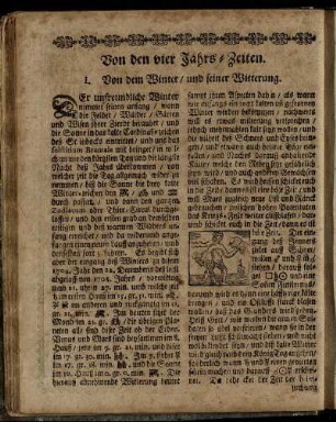 Von den vier Jahrs-Zeiten.