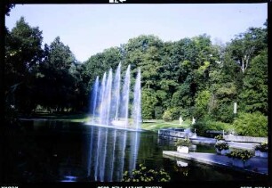 Bad Bellingen: Springbrunnen im Kurpark