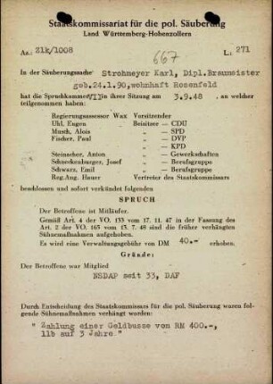 Strohmeyer, Karl